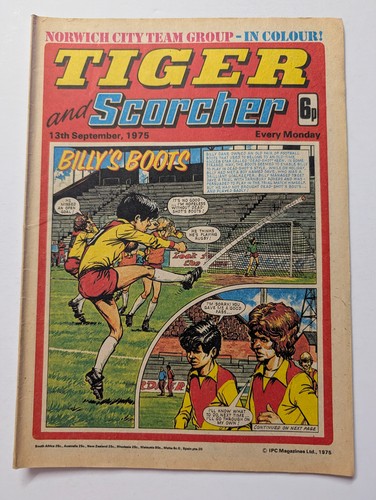 Tiger and scorcher comic - tiger,