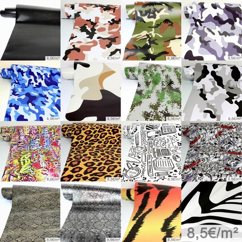 Stickerbomb folie - 8,5€/m²,