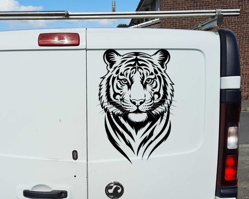 Tiger auto wandaufkleber tiere - tiger,