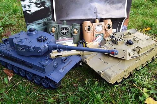 Großer doppelkampfpanzer - rc,
