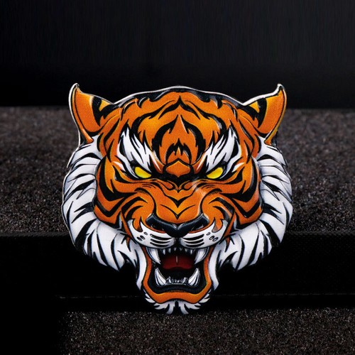 Großkatze tiger metall - großkatze, 3d