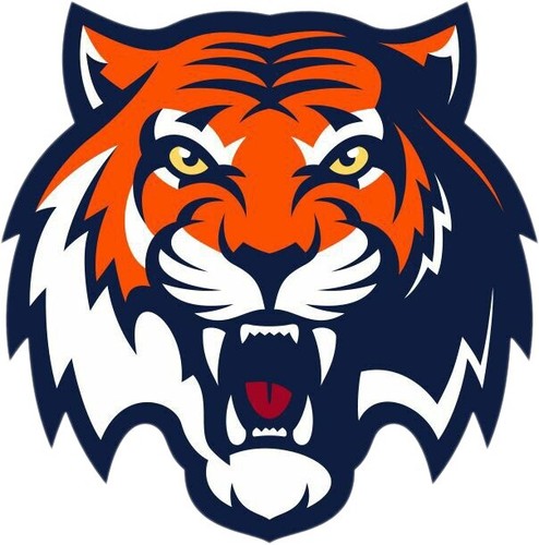 Tigerkopf geformter