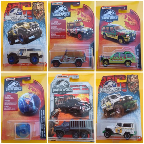 Matchbox jurassic world car - ,